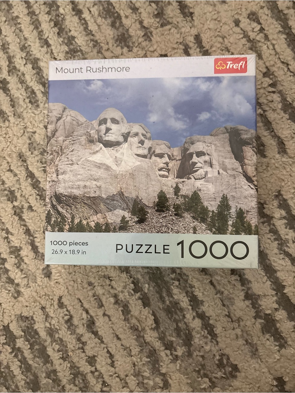 NWT Trefl 1000 piece puzzle Mount Rushmore